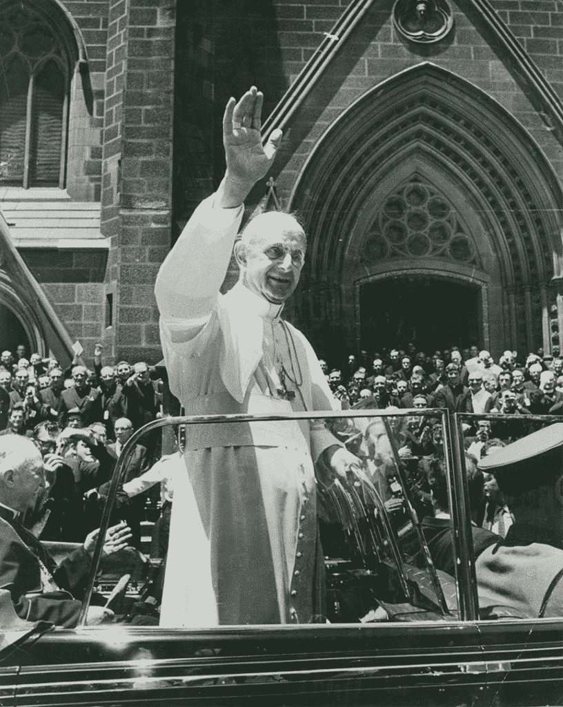 papal visit to australia 1970
