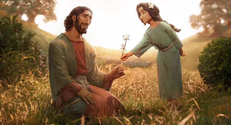 A new animated family ﬁlm about the life of Jesus is being produced by an award-winning team of animation experts for families. Image: Jesus Film Project