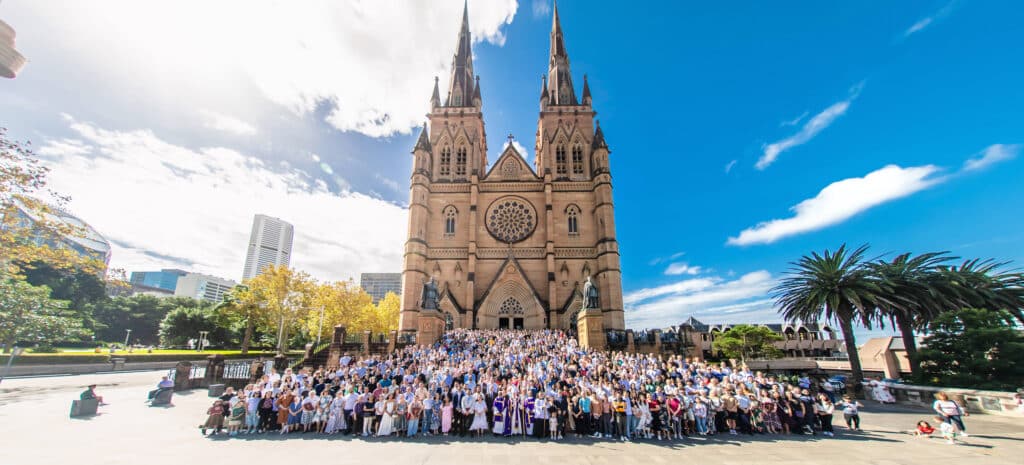 St Mary’s Cathedral welcomes record numbers at annual Rite of Election