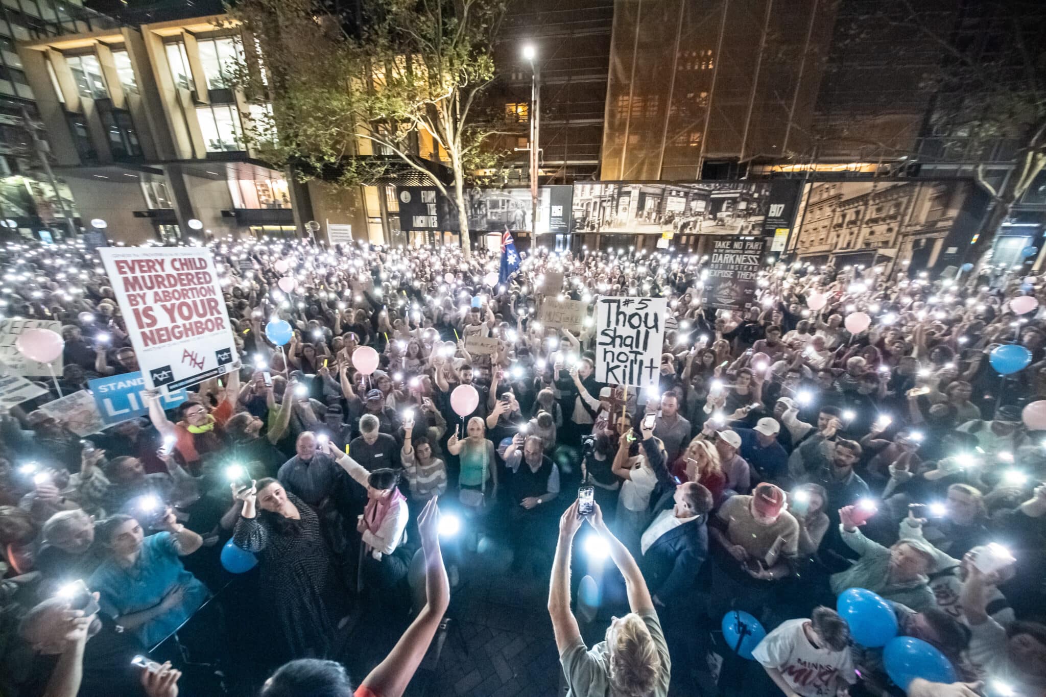 anti-abortion rally