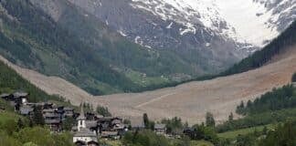 Switzerland landslide