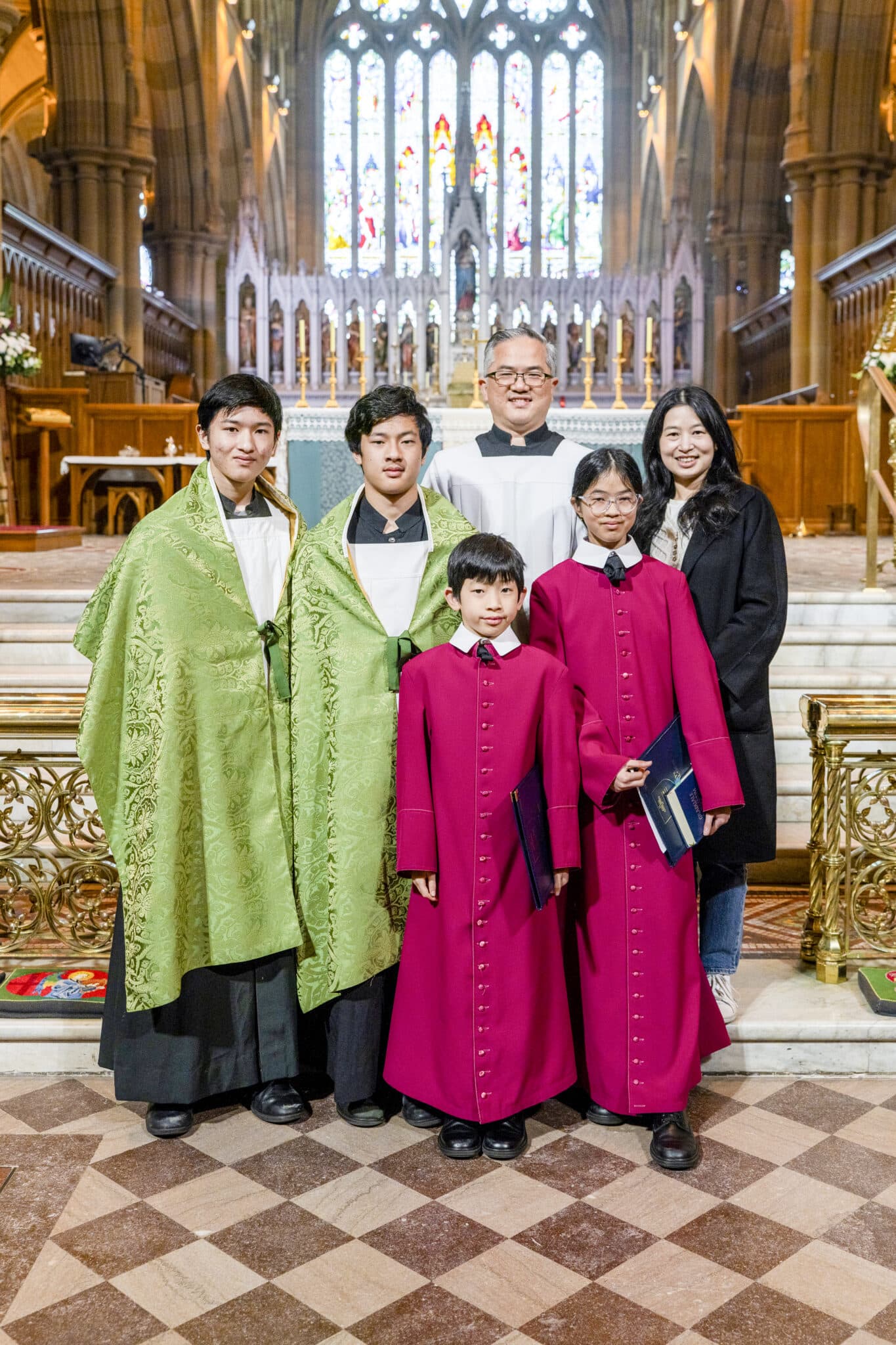 The St Mary’s Cathedral family where everyone serves