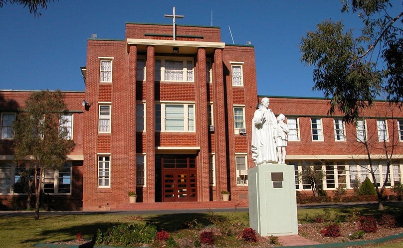 Red Bend Catholic College shows support for teacher injured by lion